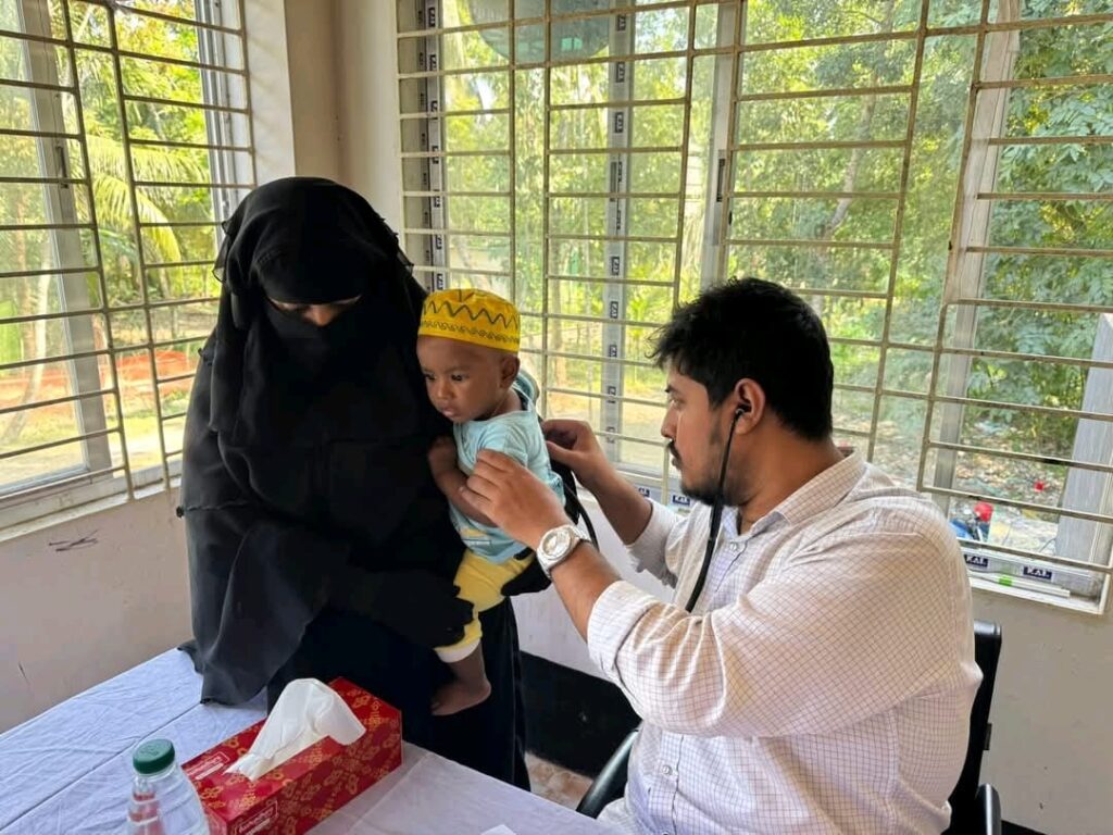 providing free medical to people